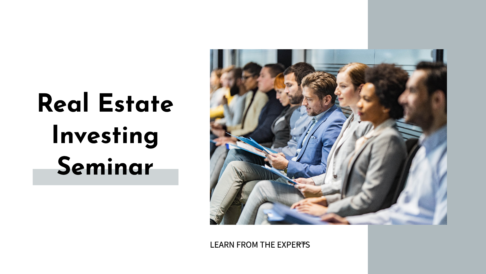 Real Estate Investing Seminar